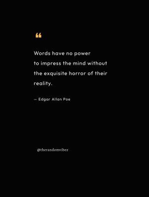 edgar allan poe sayings