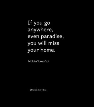 quotes of missing home