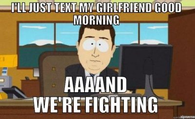 Good Morning Meme for Girlfriend