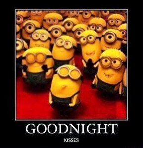 Good Night Kisses Memes Minions