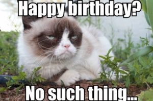Grumpy Cat Birthday Meme