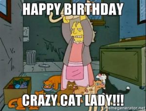 Happy Birthday Cat Lady Memes