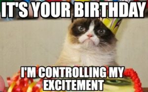 Happy Birthday Grumpy Cat Meme