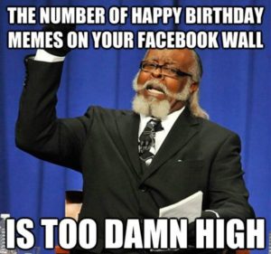 Happy Birthday Memes for Facebook