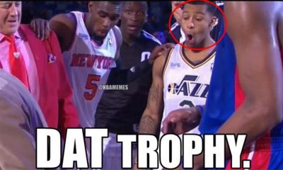 NBA trophy meme