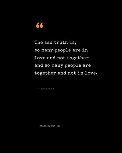 True Sad Quotes About Love