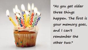 funny birthday wishes for older man