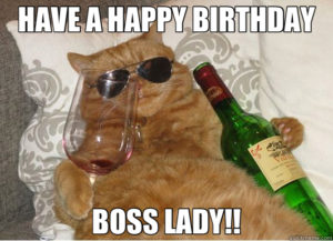 funny happy birthday memes boss