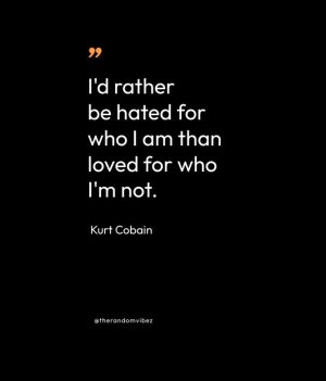 Kurt Cobain quotes