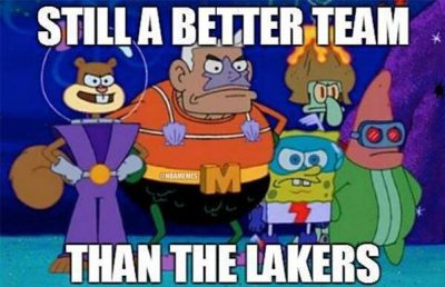 spongebob nba meme