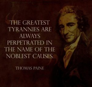 Historic Quotes by Thomas Paine