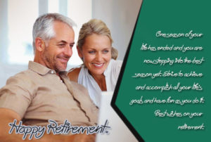 Retirement Wishes for My Husband