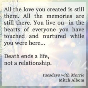 Tuesdays with Morrie Quotes Emotions