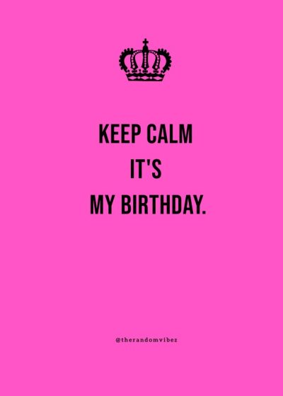 keep calm birthday quotes