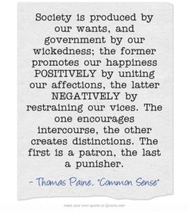 quotes from common sense by thomas paine