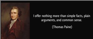 thomas paine quotes from common sense