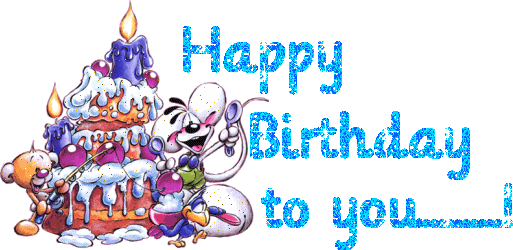 Animated Images of Happy Birthday