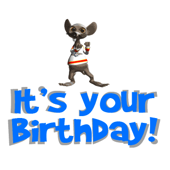 Funny animated happy birthday images