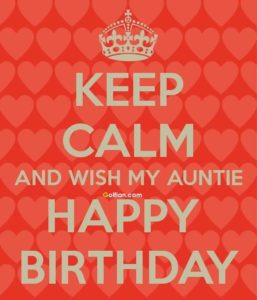 Happy Birthday Auntie Images