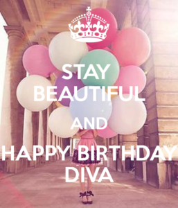 Happy Birthday Diva Images