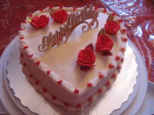 Happy Birthday Heart Cake Images