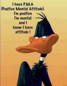Positive Thinking Funny Q'uotes