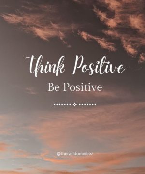 Positive Thinking People Quotes