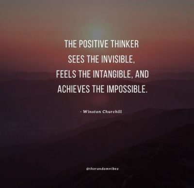 Positive Thoughts Quotes