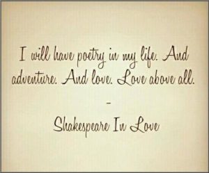 Shakespeare in Love Quotes