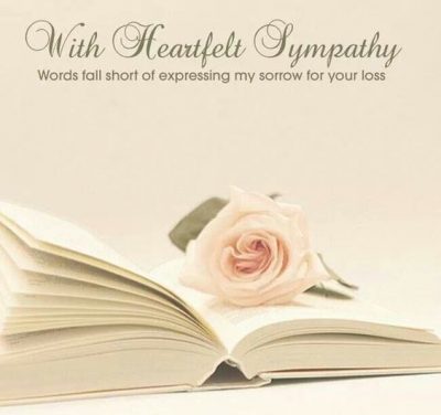 Sympathy Images With Heartfelt Quotes