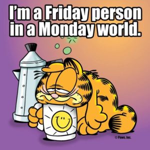 Garfield I Hate Mondays Wallpaper