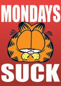 Garfield I hate Mondays Poster