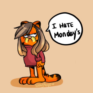 Garfield I hate Mondays Quotes