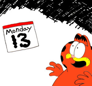 Garfield Monday the 13th