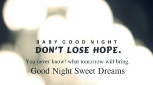 Good Night Baby Quotes