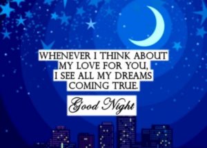 Goodnight sweetheart quotes for her