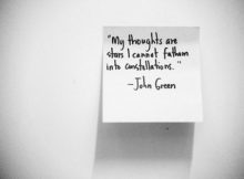 Unrequited Love quotes john green