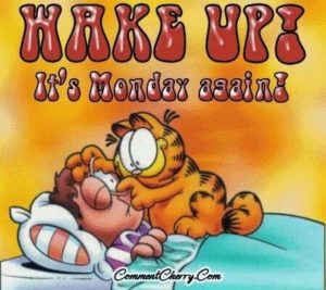 Why does Garfield Hate Mondays