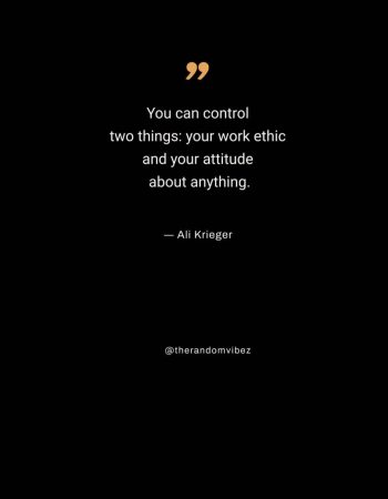 attitude work ethic quotes