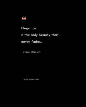 audrey hepburn quotes elegance