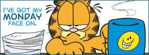 garfield i hate mondays Facebook Cover