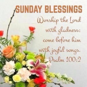 Blessed Sunday Greetings