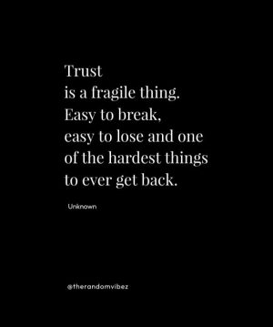 Broken Trust Quotes for Relationships