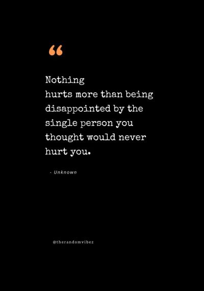 Sad Disappointment Quotes About Love And Life