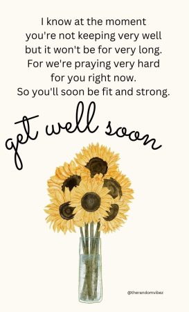 Get well soon encouragement quotes