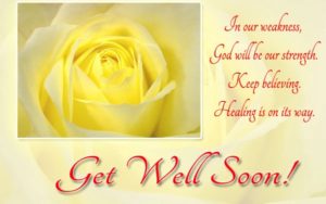 Get well soon religious Quotes