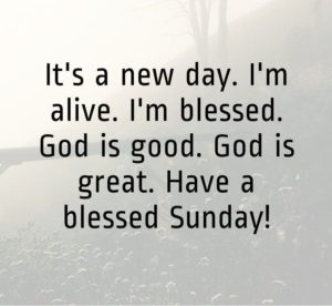 Inspiring Sunday Blessings Quotes