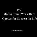 Motivational Hard Work Quotes