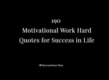 Motivational Hard Work Quotes