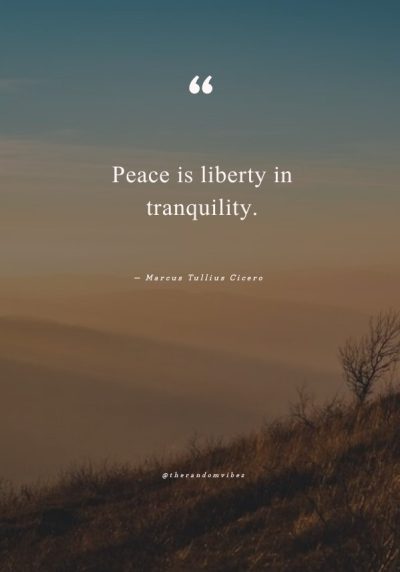 Peace Serenity Quotes